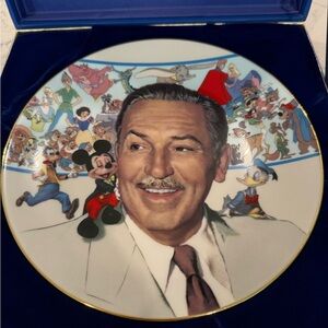 Disney Original Collector's Plate in box